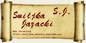 Smiljka Jazački vizit kartica